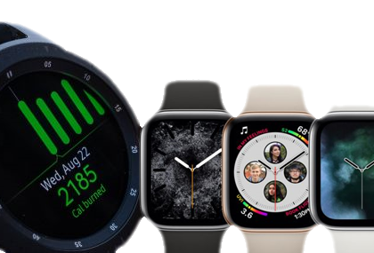 Comparacion Samsung Galaxy Watch vs Apple Watch Series 4