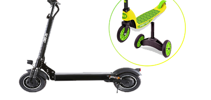 Scooter electrica para niños